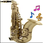 real saxophone android application logo